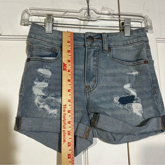 Aeropostale High Rise Midi Jorts Size 00 - Picture 4 of 9